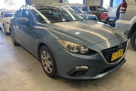 Blue 2014 Mazda 3 Hatchback NEO