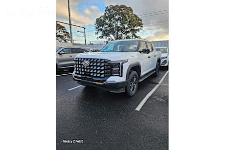 White 2025 LDV Terron 9 Ute Tray ORIGIN 4WD