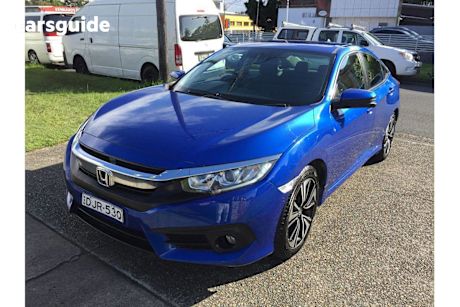Blue 2016 Honda Civic Sedan VTI-L