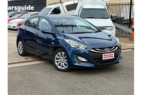 Blue 2014 Hyundai I30 Hatchback Active