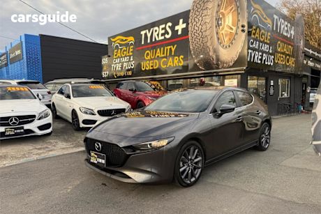Grey 2020 Mazda 3 Hatchback G20 Evolve