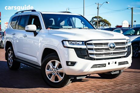 White 2024 Toyota Landcruiser Wagon LC300 VX (4X4)
