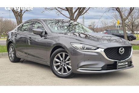 Grey 2019 Mazda Mazda6 Sedan TOURING F