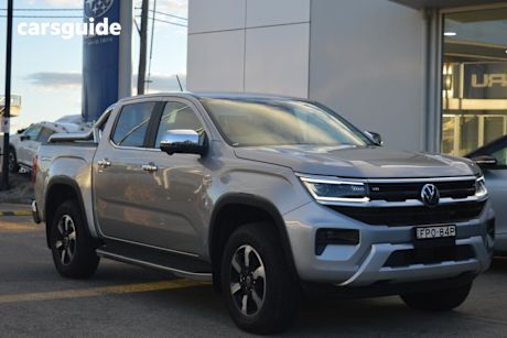Silver 2024 Volkswagen Amarok Dual Cab Utility Style TDI600 4Motion