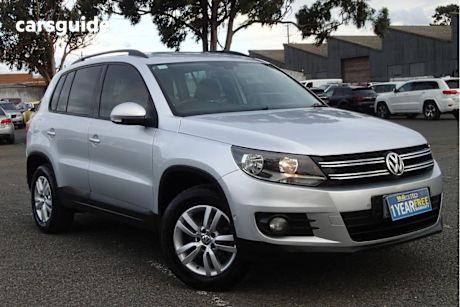 Silver 2012 Volkswagen Tiguan Wagon 132 TSI Pacific