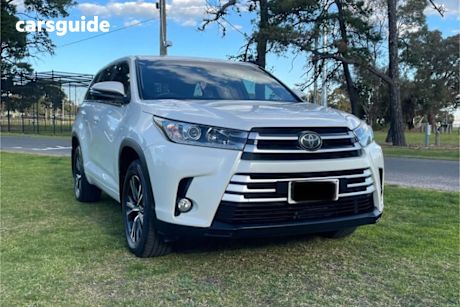 White 2018 Toyota Kluger Wagon Gx (4X2)