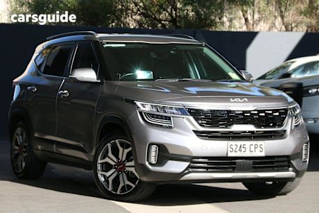 Grey 2022 Kia Seltos Wagon GT Line (fwd) Limited Edition