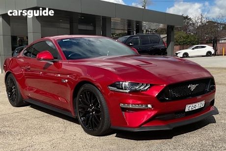 Red 2021 Ford Mustang Fastback GT 5.0 V8
