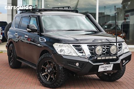 Black 2018 Nissan Patrol Wagon TI (4X4)