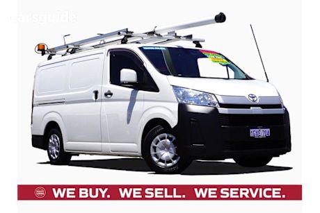 White 2019 Toyota Hiace Van LWB