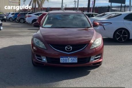 Red 2009 Mazda Mazda6 Hatch