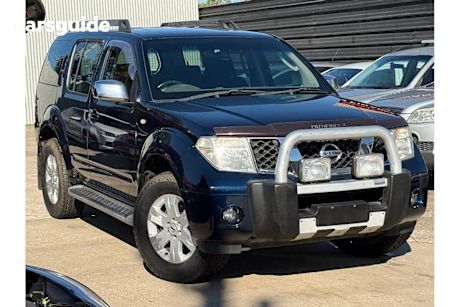 Blue 2007 Nissan Pathfinder Wagon ST-L (4X4)