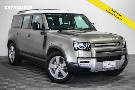 Green 2021 Land Rover Defender Wagon 110 D300 SE (220KW)