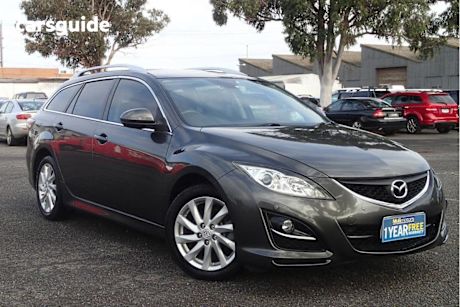 Grey 2012 Mazda 6 Wagon Touring
