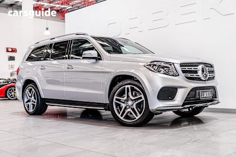 Silver 2016 Mercedes-Benz GLS350 Wagon D 4Matic Sport