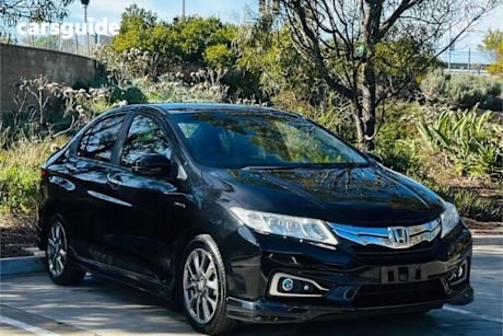 Black 2015 Honda Grace Sedan Hybrid EX