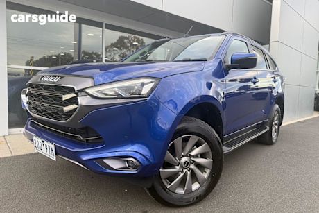 Blue 2023 Isuzu MU-X Wagon LS-U 4X4