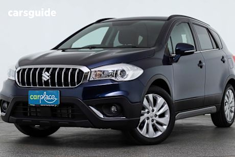 Blue 2019 Suzuki S-Cross Wagon Turbo