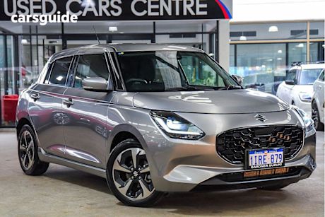 Silver 2024 Suzuki Swift Hatch HYBRID GLX F