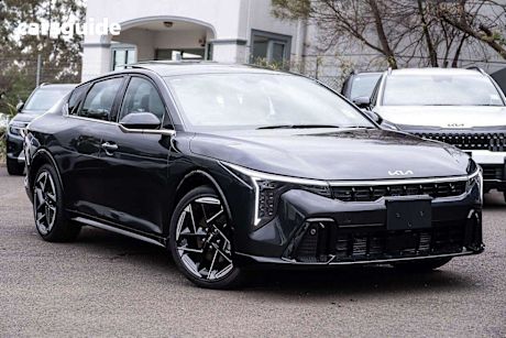 Grey 2025 Kia K4 Sedan GT-LINE F
