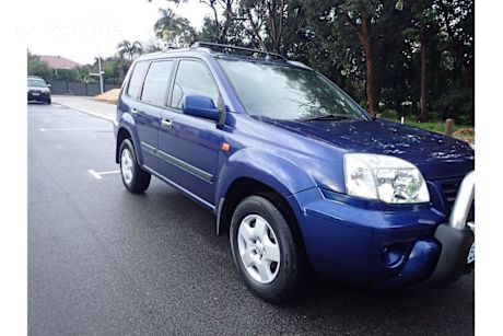 Blue 2003 Nissan X-Trail Wagon ST (4X4)