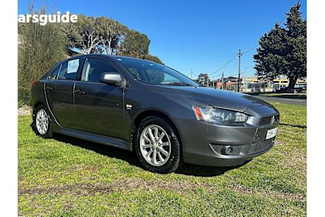 Grey 2010 Mitsubishi Lancer Hatch VR F