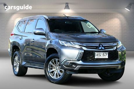 Grey 2018 Mitsubishi Pajero Sport Wagon GLX (4X4) 5 Seat