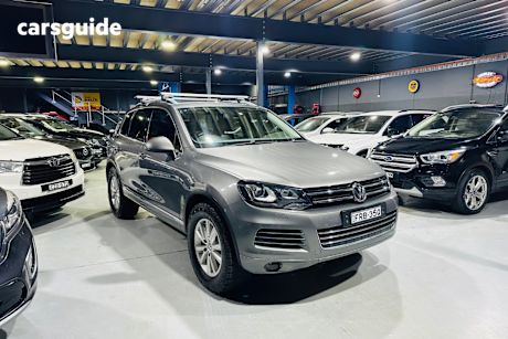Grey 2012 Volkswagen Touareg Wagon 150 TDI