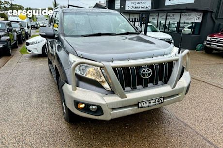 Grey 2015 Toyota Landcruiser Prado Wagon GXL (4X4)