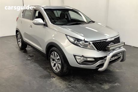 Grey 2014 Kia Sportage Wagon Platinum (awd)