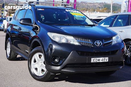 Black 2014 Toyota RAV4 Wagon GX (4X4)