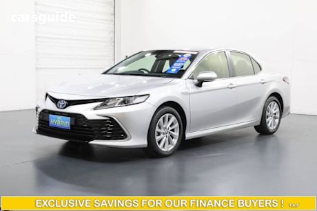 Silver 2023 Toyota Camry Sedan Ascent Hybrid