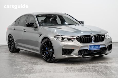 Grey 2018 BMW M5 Sedan Competition