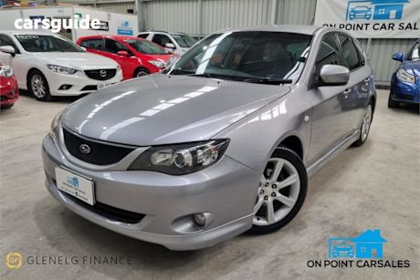 Silver 2008 Subaru Impreza Hatchback RS (awd)