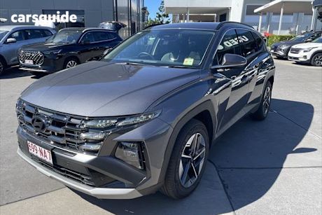 Grey 2024 Hyundai Tucson Wagon Elite (Awd)