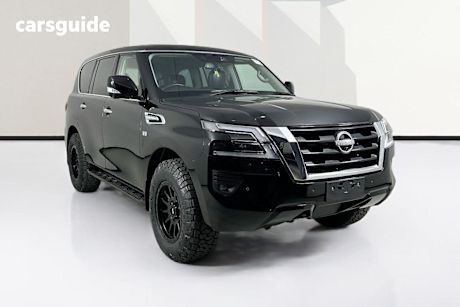 Black 2023 Nissan Patrol Wagon TI (4X4)