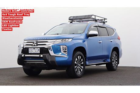 Blue 2023 Mitsubishi Pajero Sport SUV EXCEED 4X4
