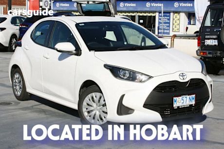 White 2023 Toyota Yaris Hatch ASCENT SPORT F