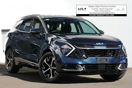 Blue 2023 Kia Sportage Wagon SX 4WD