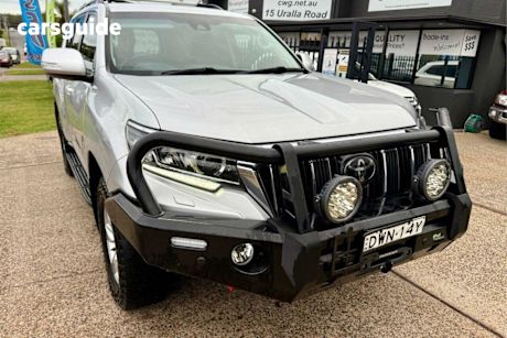 Silver 2018 Toyota Landcruiser Prado Wagon GXL (4X4)