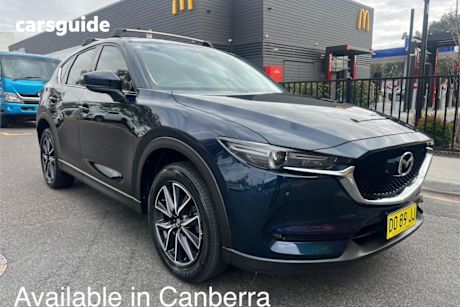 Blue 2017 Mazda CX-5 Wagon GT (4X4)