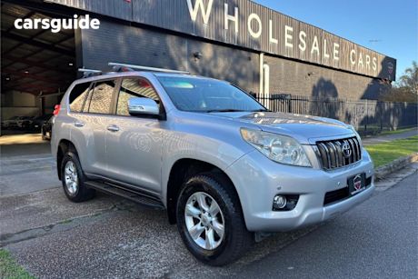 Silver 2012 Toyota Landcruiser Prado Wagon Altitude (4X4)
