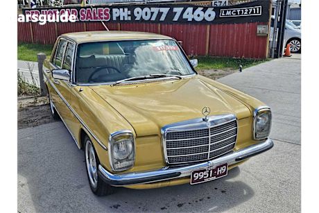 Yellow 1976 Mercedes-Benz 240D OtherCar