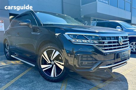 Black 2019 Volkswagen Touareg Wagon 190TDI Premium