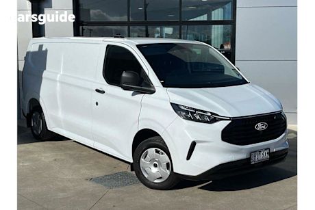 White 2024 Ford Transit Custom Commercial TREND LWB F
