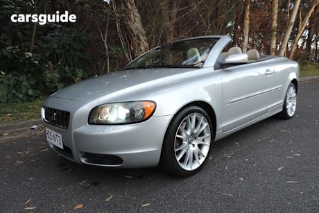 Silver 2006 Volvo C70 Convertible T5