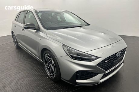Silver 2025 Hyundai I30 Hatchback N Line Mhev
