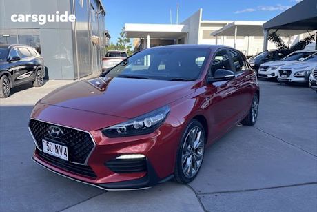 Orange 2020 Hyundai I30 Hatchback N Line