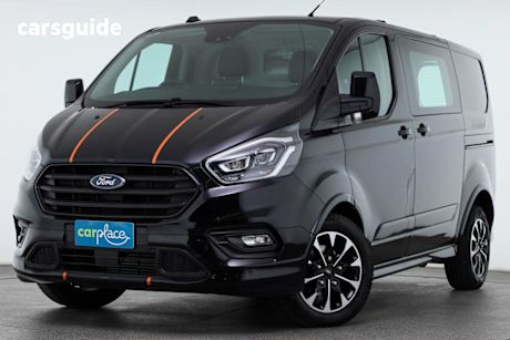 Black 2022 Ford Transit Custom Van 320S Sport (swb)