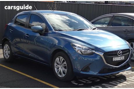 Blue 2018 Mazda 2 Hatchback NEO
